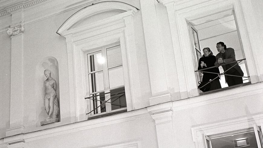 couple au balcon